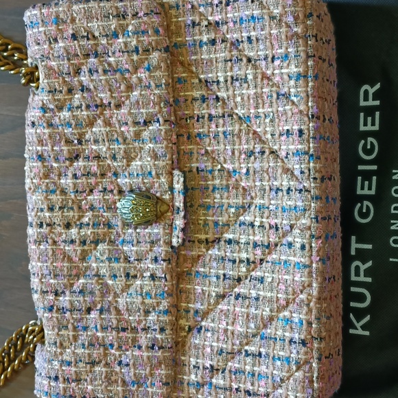Kurt Geiger Multicolor Tweed Shoulder Bag - Picture 2 of 11